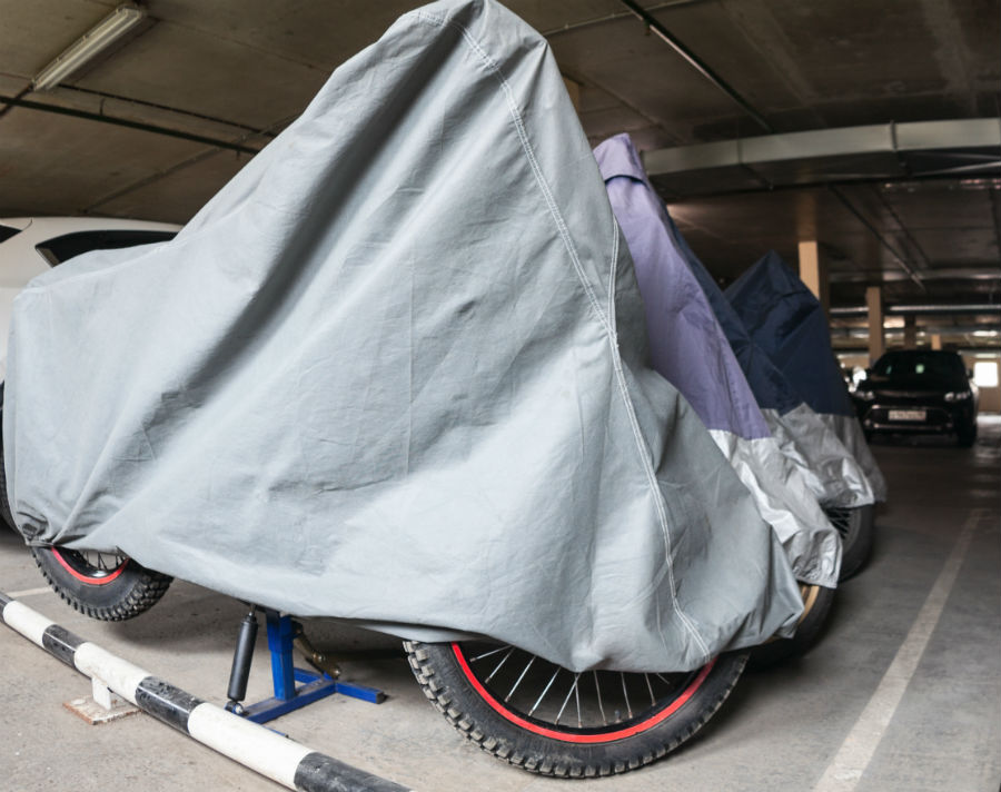 How to Store A Motorcycle for the Winter - Self Storage Units